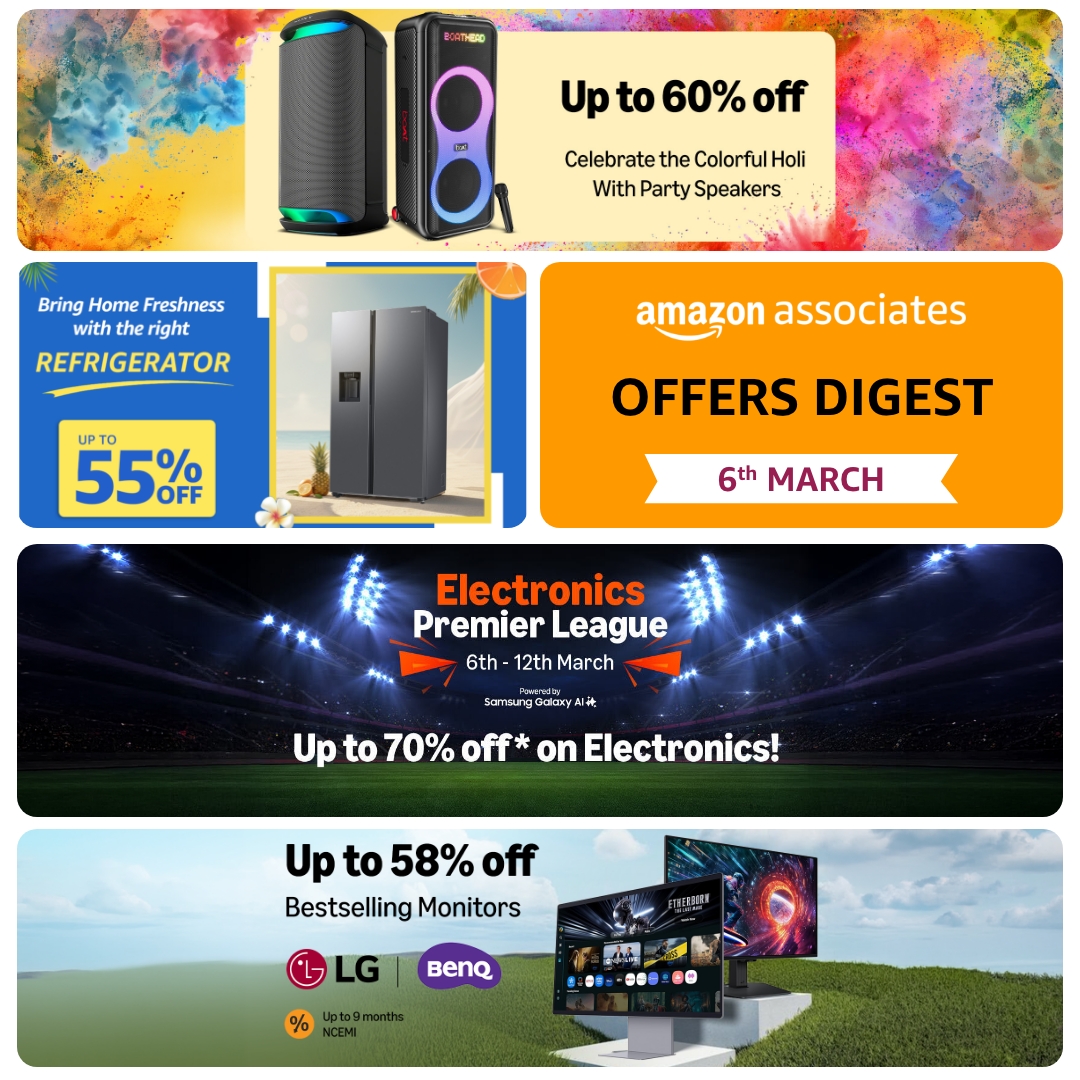 Best Amazon Deals Today in India – Top Amazon Offers