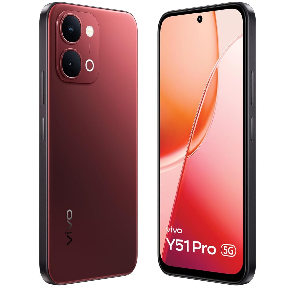 vivo Y51 Pro 5G (Festive Red, 8GB RAM, 128GB Storage) 2