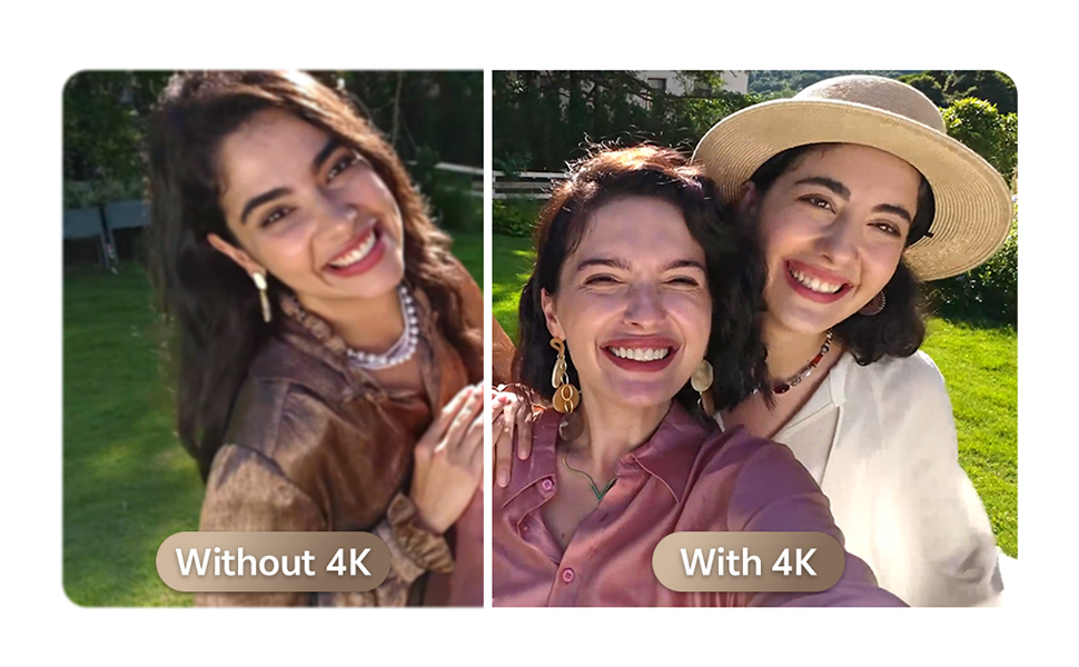 Xiaomi 17 Ultra camera comparison - Without 4K vs With 4K photo quality difference