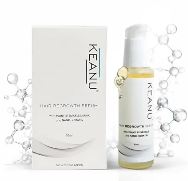 Keanu Hair Serum for healthy hair growth and stronger hair roots
