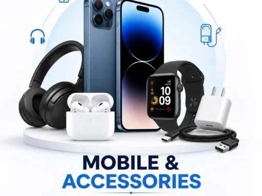 Mobile phones and accessories category image for Unishoppers online shopping store