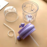 Baby Sippy Cup with Straw & Lid | Spill Proof Toddler Drinking Cup | BPA Free Water Bottle for Kids (1 Pc) - Image 2
