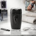 Portable Electric Shaver For Men Compact Rechargeable Cordless