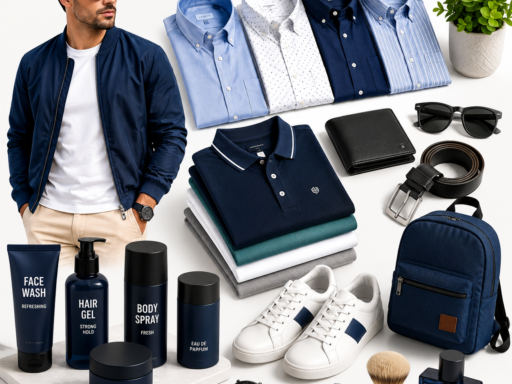 men's fashion, accessories grooming