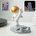 Mobile Holder Astronaut Phone Stand Creative 3D Planet Design Desk & Table Mobile Stand (1 Pc) 1 unishoppers