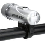 Power Beam LED Bicycle Headlight with Adjustable Handlebar Mount – 1 Pc