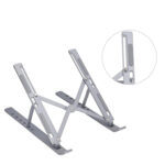 Metal Portable Laptop Stand with 7 Adjustable Angles – Foldable Ergonomic Laptop Riser for Desk, Office & Travel - Image 4