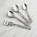 Premium Stainless Steel 24 Piece Cutlery Set with Elegant Storage Stand for Dining Table - Image 4