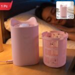 USB Cat Shape Electric Mosquito Killer Lamp – Portable Mosquito Trap with LED Light for Bedroom & Home