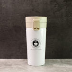 Wookey 400ML Stainless Steel Vacuum Insulated Coffee Flask With Flip Lock Lid - Image 4